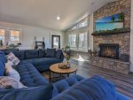 Large Living Room with Gas Log Fireplace & Flat Screen TV